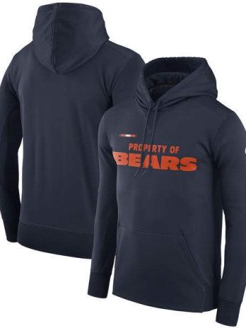 Chicago Bears Club Nike Therma NFL Pullover Hoodie
