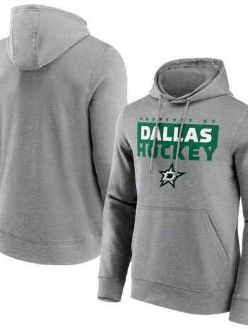 Dallas Stars Fanatics Branded Gain Ground Hoodie – Sports Grey
