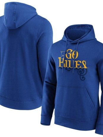 St. Louis Blues Fanatics Branded Hometown Graphic Hoodie – Royal