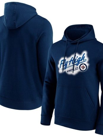 Winnipeg Jets Fanatics Branded Hometown Graphic Hoodie – Navy