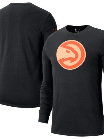 Atlanta Hawks Nike 2022/23 City Edition Essential Expressive Long Sleeve T-Shirt