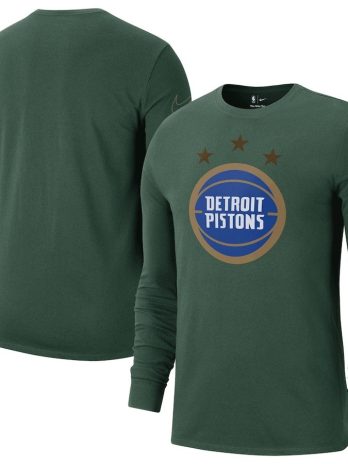 Detroit Pistons Nike 2022/23 City Edition Essential Expressive Long Sleeve T-Shirt