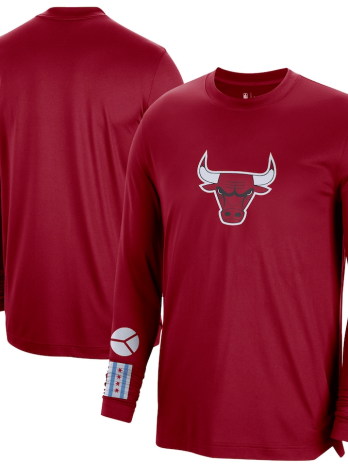 Chicago Bulls Nike 2022/23 City Edition Essential Expressive Long Sleeve T-Shirt