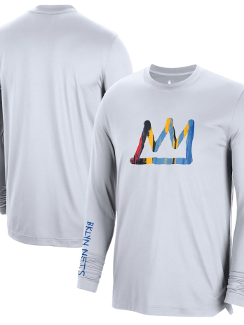 Brooklyn Nets Nike 2022/23 City Edition Essential Expressive Long Sleeve T-Shirt