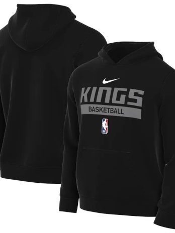 Sacramento Kings 2022/23 Nike Spotlight On-Court Practice Performance Pullover Hoodie
