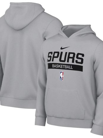 San Antonio Spurs 2022/23 Nike Spotlight On-Court Practice Performance Pullover Hoodie