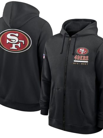 San Francisco 49ers Utility Player Sideline Men’s Nike NFL Full-Zip Hoodie