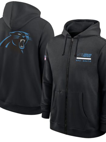 Carolina Panthers Utility Player Sideline Men’s Nike NFL Full-Zip Hoodie