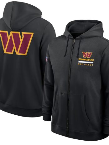 Washington Commanders Utility Player Sideline Men’s Nike NFL Full-Zip Hoodie