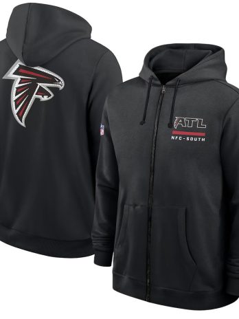 Atlanta Falcons Utility Player Sideline Men’s Nike NFL Full-Zip Hoodie