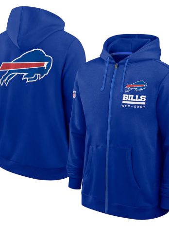 Buffalo Bills Utility Player Sideline Men’s Nike NFL Full-Zip Hoodie
