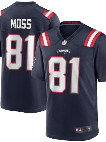 Randy Moss New England Patriots Nike Vapor F.U.S.E. Limited Jersey – Navy