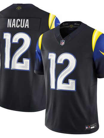 Puka Nacua Midnight Blue Los Angeles Rams 2025 Rivalries Collection Limited Jersey