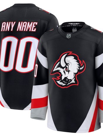 Buffalo Sabres Black Alternate Premium Custom Jersey