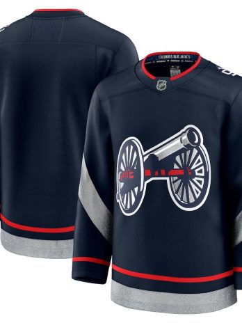 Columbus Blue Jackets 2025 NHL Stadium Series Premium Jersey – Navy