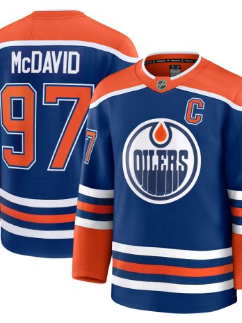 Connor McDavid Edmonton Oilers Home Premium Player Jersey