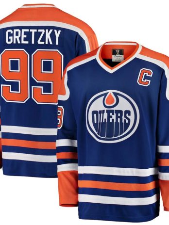 Wayne Gretzky Edmonton Oilers Home Premium Player Jersey