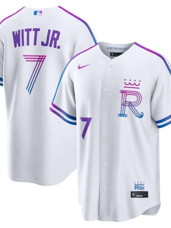 Bobby Witt Jr. Kansas City Royals Nike 2026 City Connect Stadium Jersey – White